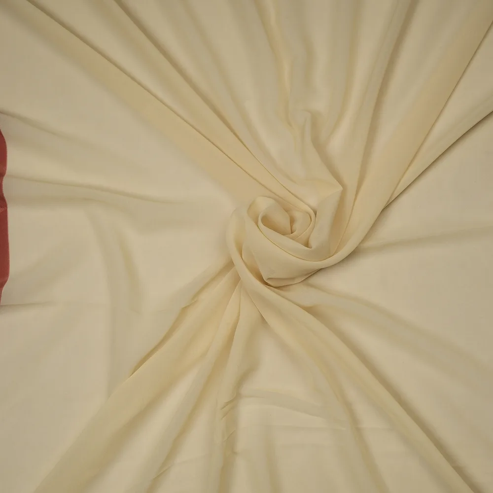 Georgette Plain 60 Grams - Fancy Border