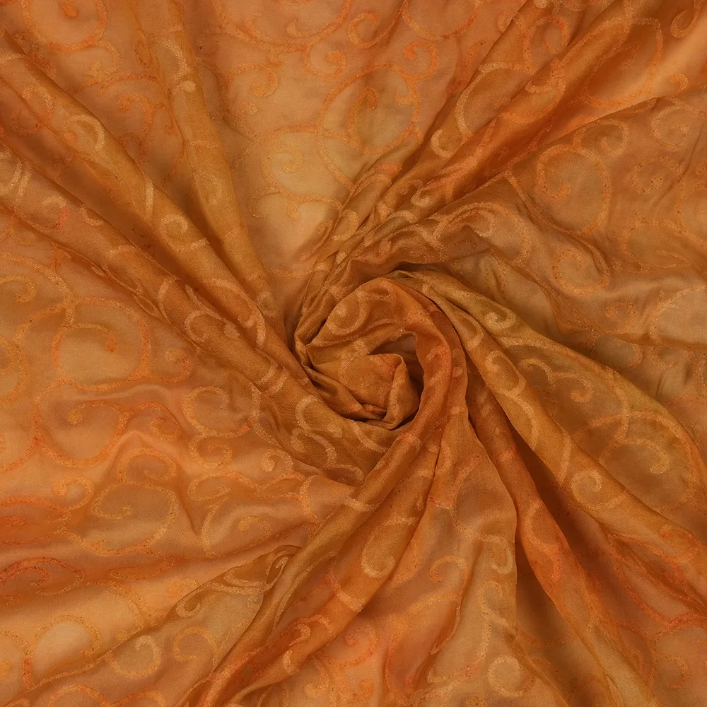 FLAT CHIFFON VELVET PRINT