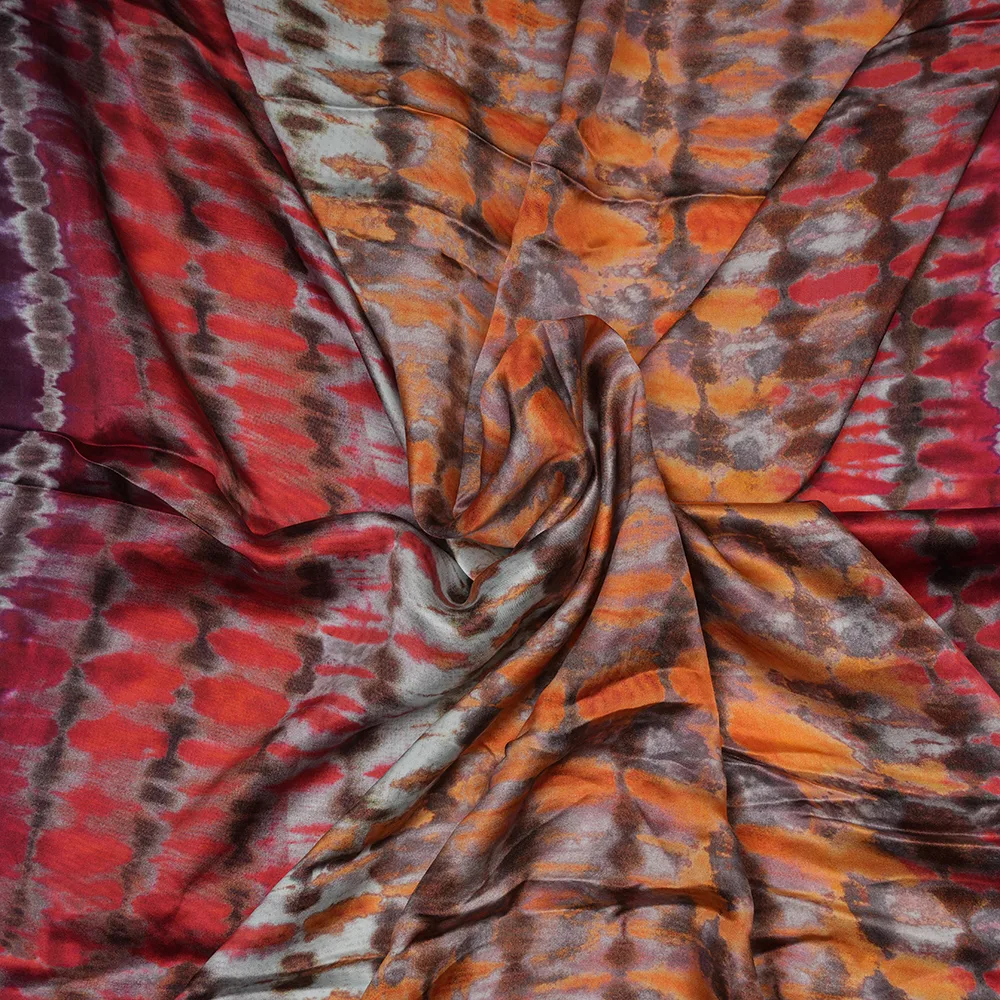 Satin Crepe Plain 60 Grams - Hand Paint