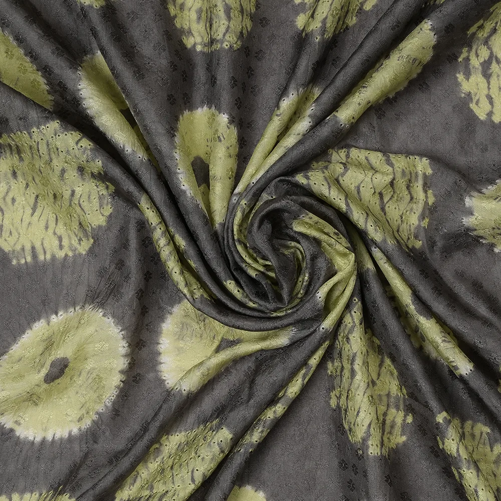 SILK JACQUARD - HAND PAINT