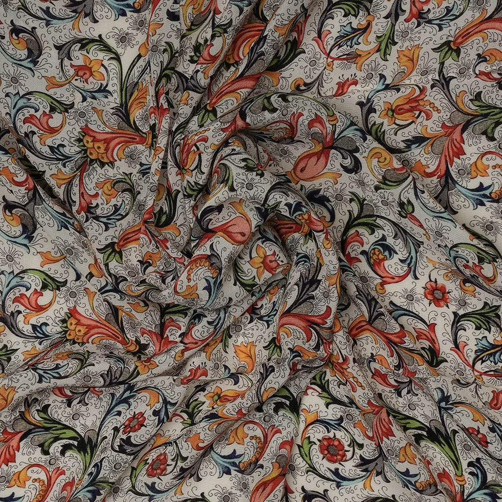 Bamberg Crepe Plain - Digital Print