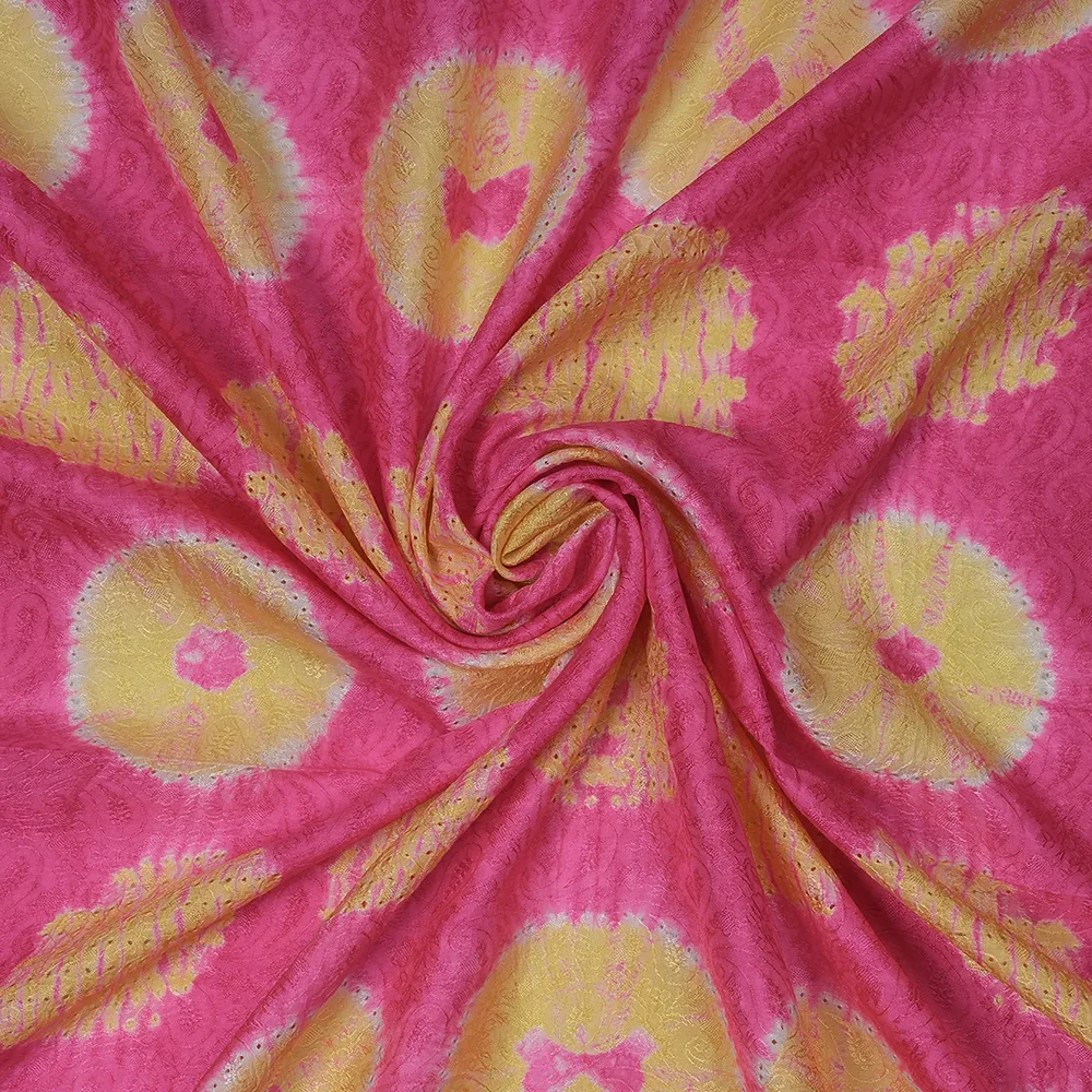 SILK JACQUARD - HAND PAINT