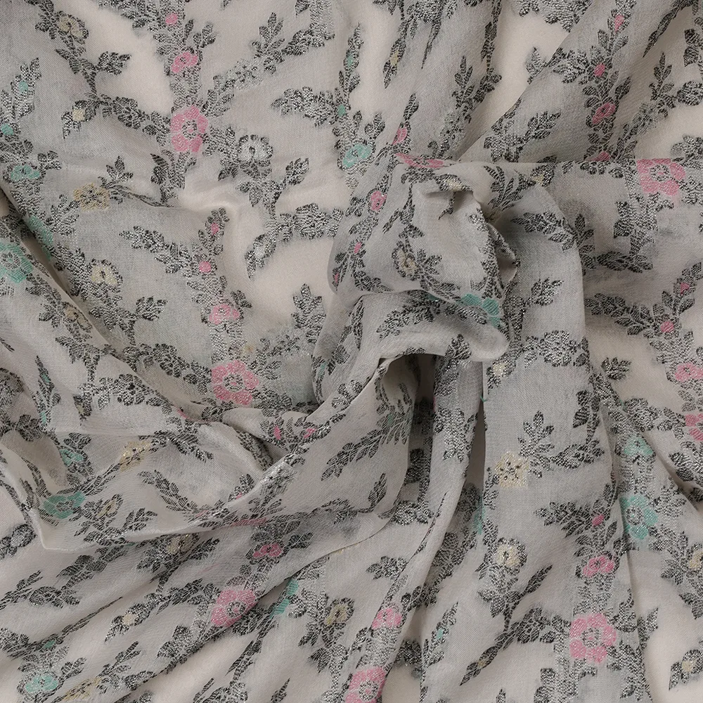 Crepe Jari Jacquard