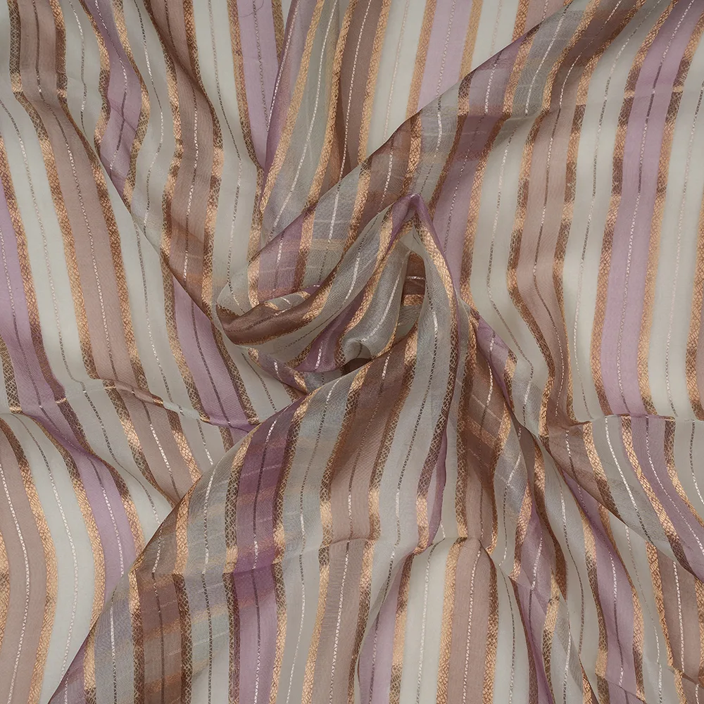 ORGANZA JARI STR - HAND PAINT