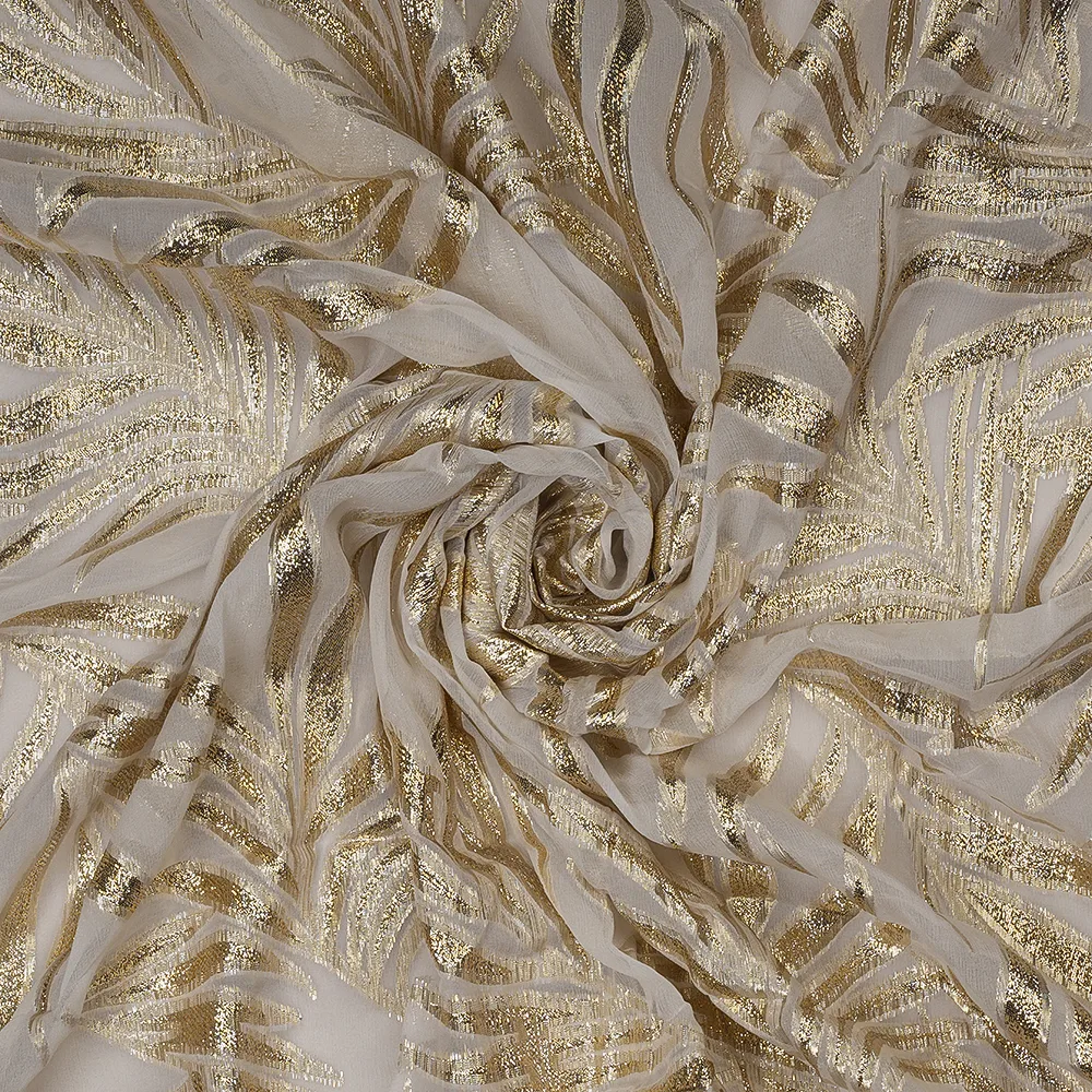 Georgette Lurex Jacquard