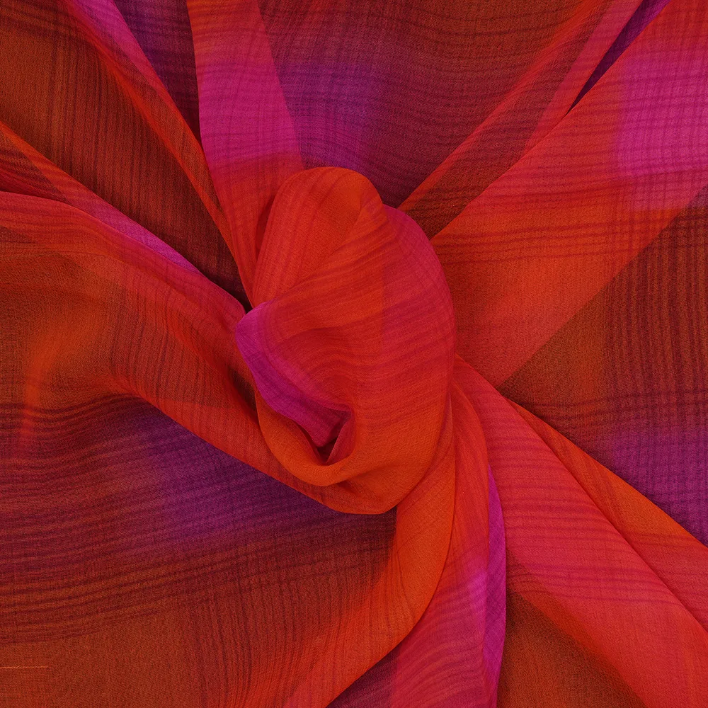 Georgette Plain 40 Grams - Hand Paint