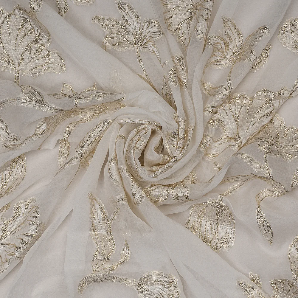 Georgette Lurex Jacquard